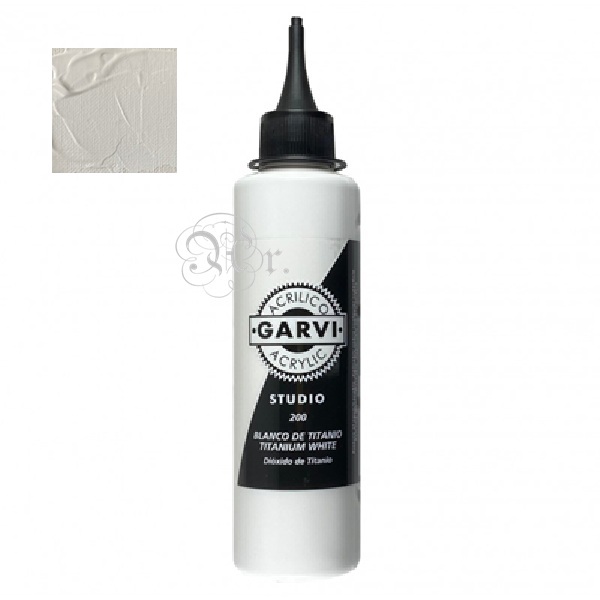 Acrilico Garvi 200 ml. BLANCO TITANIO
