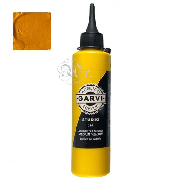 ACRIL.GARVI 200 ml.AMARILLO MEDIO