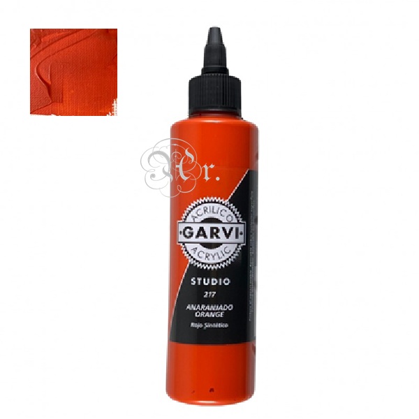 Acrilico Garvi 200 ml. ANARANJADO