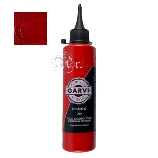 ACRIL.GARVI 200 ml.ROJO CAD.TONO
