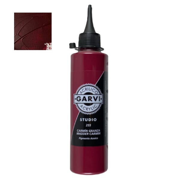 Acrilico Garvi 200 ml. CARMIN GRANZA
