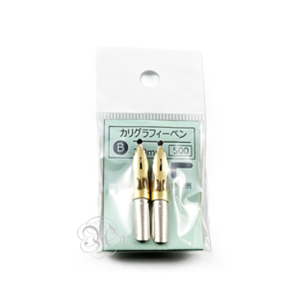 Set 2 Plumillas Caligrafia Tachikawa B 1 mm.