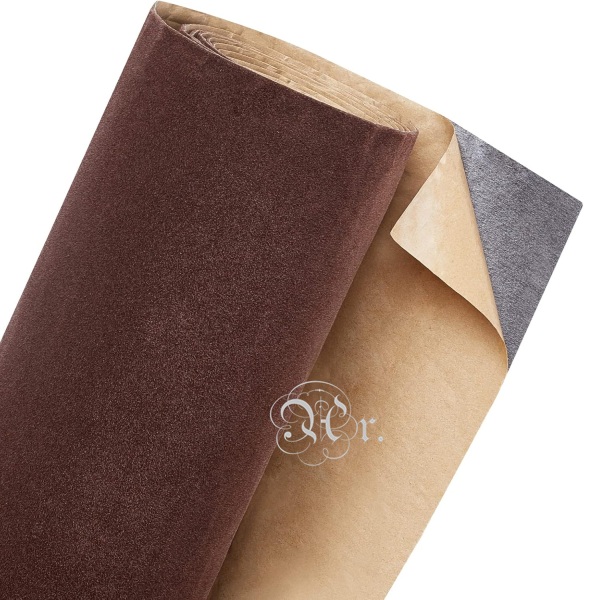 Terciopelo Adhesivo Rollo 10M. Marron
