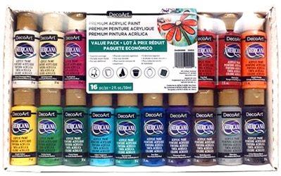 Americana Acrylics Set 16 colores 59 ml