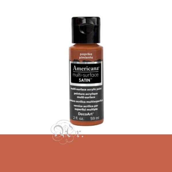 Multi-Surface Satin DA512 Paprika 59 ml