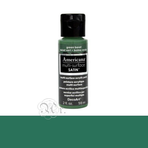 Multi-Surface Satin DA521 Green Beret 59 ml