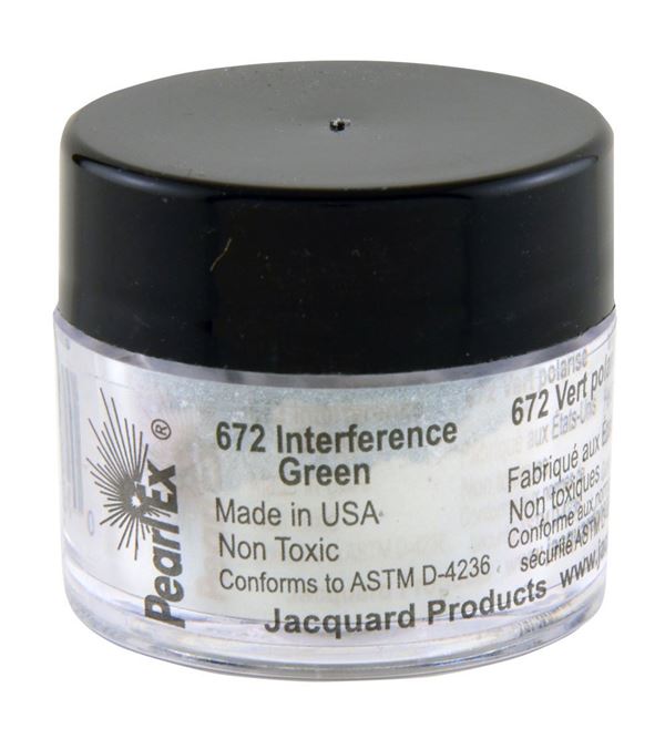 Pigmento Pearl Ex 672 Verde Interferencia