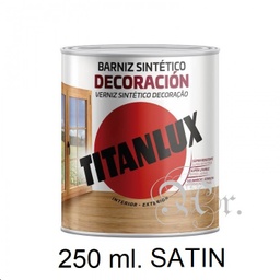 [1504004] Barniz Satinado Titan 250 Ml. Incoloro