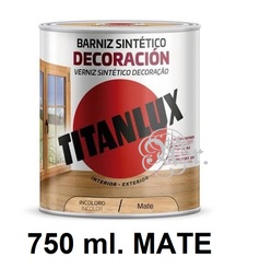 [1504008] Barniz Mate 750 Ml. Titan
