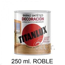 [1504026] Barniz Tinte Titan Roble 250 ml