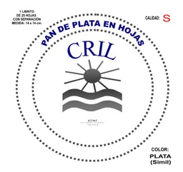 [0815002] Pan De Plata Cril 25 H.