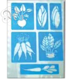 [0836707] Stencil Flex 9320407 Hortalizas