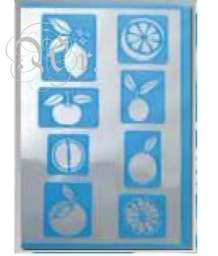 [0836718] Stencil Flex 9320418 Frutas Mediterranea