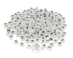 [0807609] Abalorios Letras Fosforescentes 1200U.  