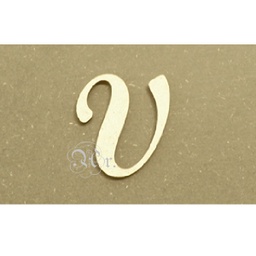 [3103304V] D.M. Laser Letra 80 Mm. V
