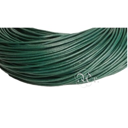 [4002035] Cordon Cuero 2 Mm. 20 M. Verde