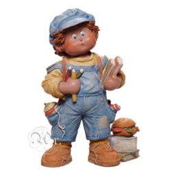 [2014002] Estudiante 16 Cm. Marmolina 5262