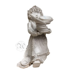 [2014331] Niña Platos 17 Cm. Marmolina 2051