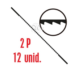 [0602014] Pelos Planos 13 Cm. Nº 2 12 U.