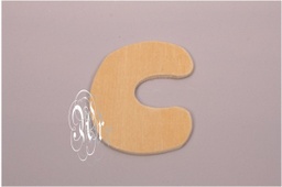 [1110500C] Letra C. Madera