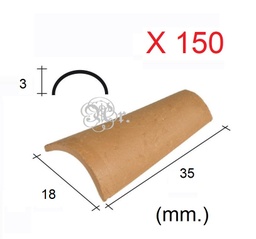 [0519062150] Teja Arabe 35 Mm. 150 U.