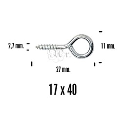 [0509406] Hembrilla C. 17*40 14 U.