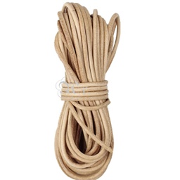 [0707060] Cordon Cuero 2 Mm. 1.5 M. Natural