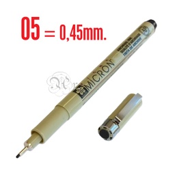 [0205697] Rotulador Calibrado 05 Negro