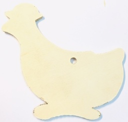 [0809004] Silueta Llavero Gallina