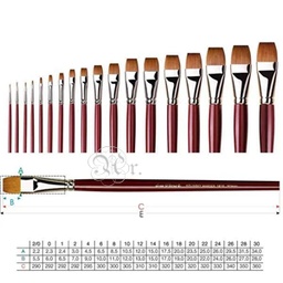 [0310353] Pincel Da Vinci 1810 P Ný 8 Marta (Oleo)