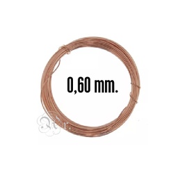 [0851040] Hilo Cobre 0.6 Mm. 20 M.
