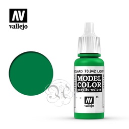 [1836075] Vallejo Model Color 70.942 Verde Claro 17 ml