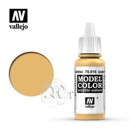 [1836009] Vallejo Model Color 70.916 Amarillo Arena 17 ml