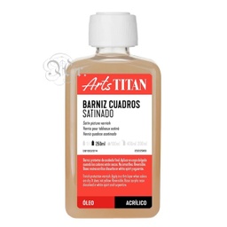 [0323114] Barniz Cuadros Titan Satinado 250 ml