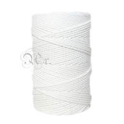[0805002] Bobina Macrame 4 Mm. 800 G. Blanco