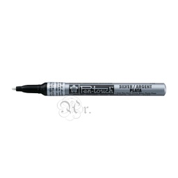 [0205202] Rotulador Sakura Pen-Touch Fino Plata