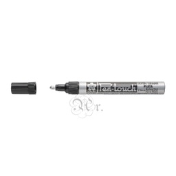 [0205203] Rotulador Sakura Pen-Touch Medio Plata