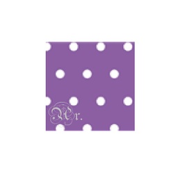 [0722443] Goma Eva Lunares Violeta 33*50 Cm.