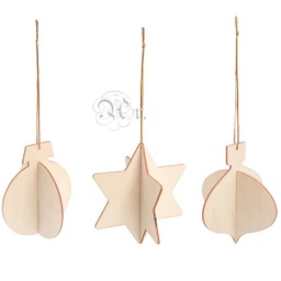 [1113726] Set 3 Bolas Navidad 11 Cm.