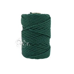 [0805038] Bobina Macrame 5 Mm. Verde Botella