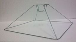 [0804003] Armazon China Cuadrada. 40 Cm. Techo