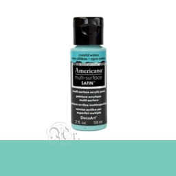 [1853523] Multi-Surface Satin DA523 Coastal Waters 59 ml